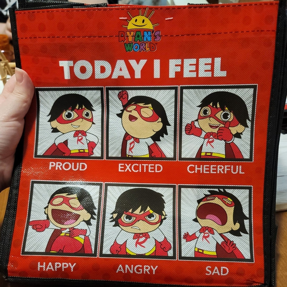 Ryan's World Reuseable Totebag